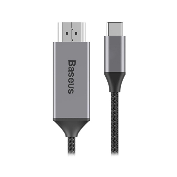 کابل تبدیل Type-C به HDMI باسئوس مدل CATSY-0G طول 1.8 متر بدون پک