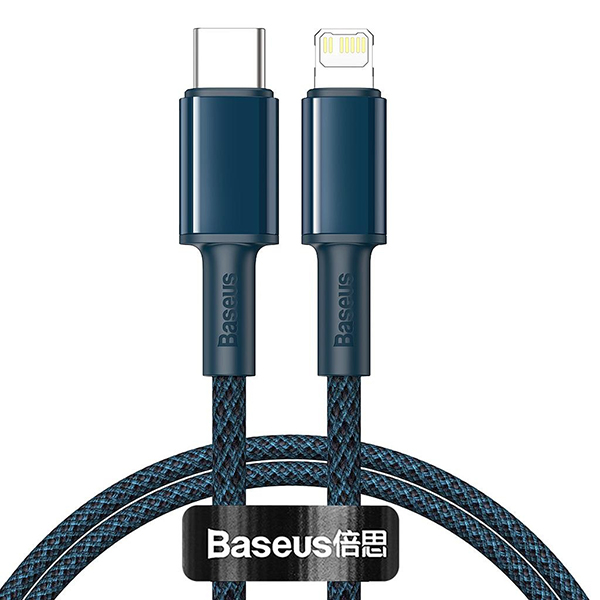 کابل تبدیل USB-C به لایتنینگ باسئوس مدل Catlgd-03 طول 1متر بدون پک
