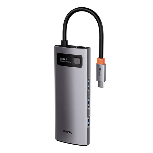 هاب 5 پورت USB-C باسئوس مدل WKWG020013