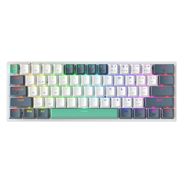 کیبورد مکانیکال برند ماچنیک MACHENIKE مدل K500-B61W