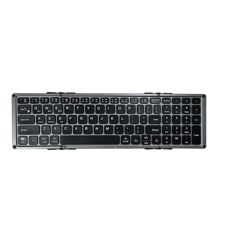 کیبورد بی سیم تاشو بی او دبلیو مدل HB318S
