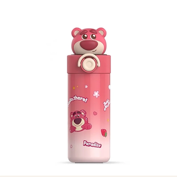 قمقمه ی استیل نی دار بچه گانه لوتسو Lotso مدل D-2015L